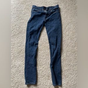 Levis 511 Slim Fit Jeans 32x34 denim blue USED